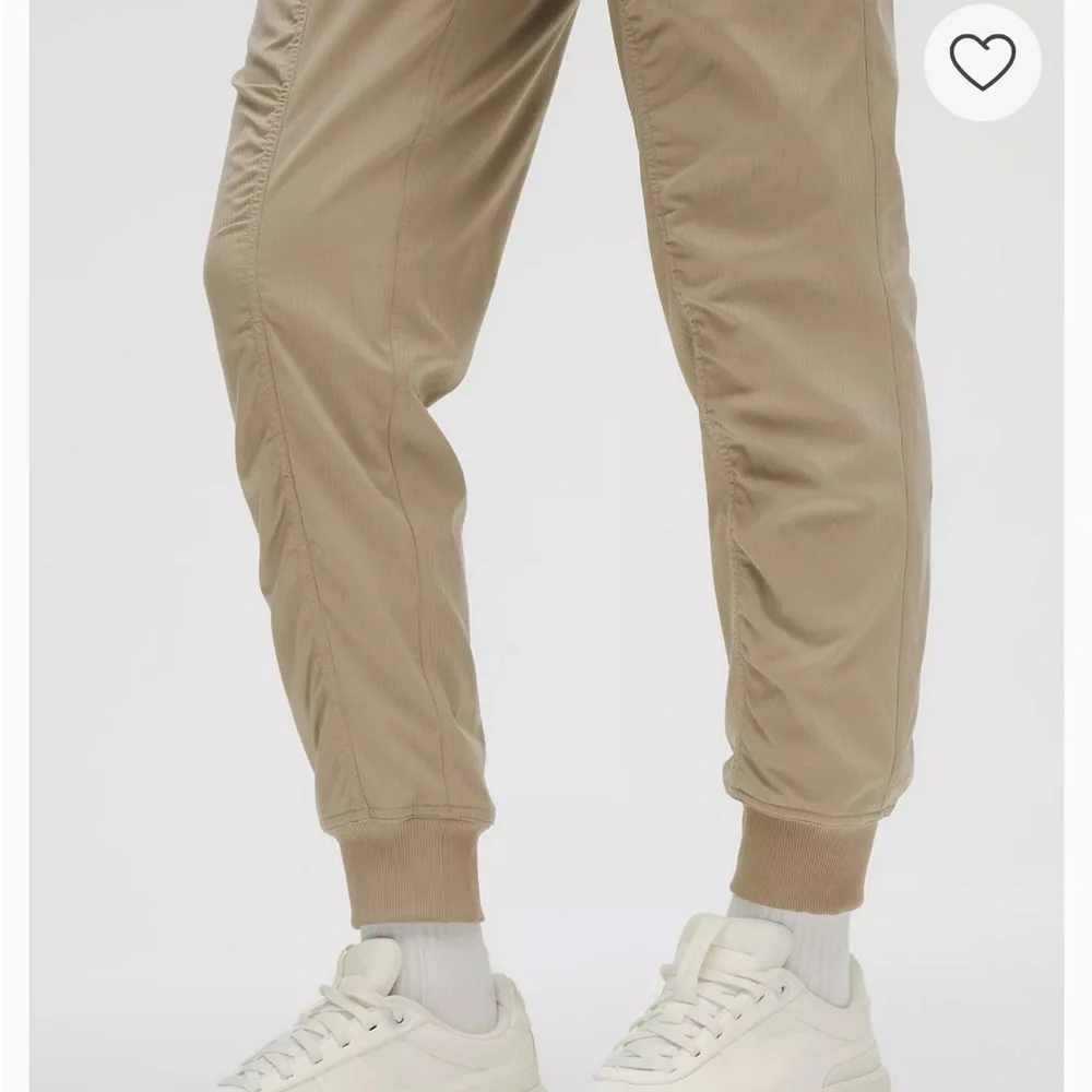 Lululemon Tan Drawstring Pants